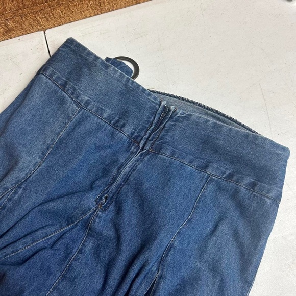 Denim A-Line Skirt - Picture 4 of 5